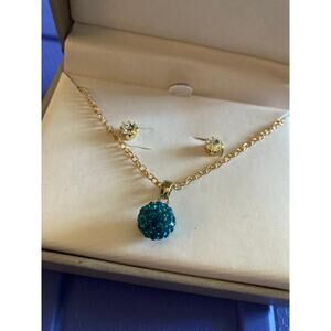 earrings and necklace set